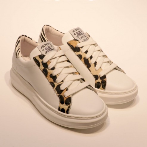 SNEAKERS OVERSIZE LEOPARD