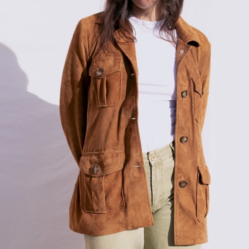 GIACCA SHELLY SUEDE